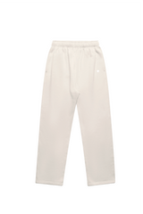 SELF LOVE SOCIETY IVORY & WHITE EMBROIDERED JOGGERS HANNAH BRIGGS