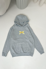 Mini thats just the way life goes grey printed hoodie