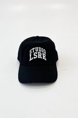 Studio LSRE black embroidered baseball cap