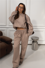 Glamify everyday essential mocha sweatshirt