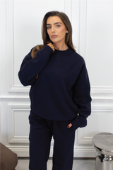GLAMIFY EVERYDAY ESSENTIAL navy sweatshirt