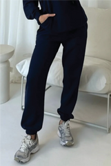 Glamify navy essential jogger