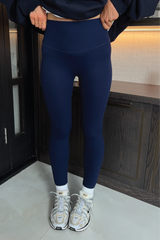 Glamify navy buttery soft legging