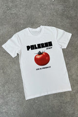 Palermo printed white t-shirt