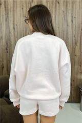 GLAMIFY EVERYDAY ESSENTIAL BABY PINK SWEATSHIRT