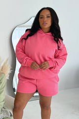 Glamify Premium Essential Pink Lemonade Relaxed Hoodie Hoodie