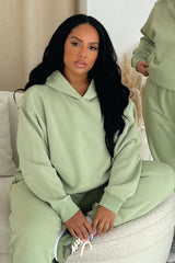 Glamify Premium Essential Sage Relaxed Hoodie Hoodie