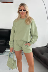 Glamify Premium Essential Relaxed Sage Sweatshirt Sweater