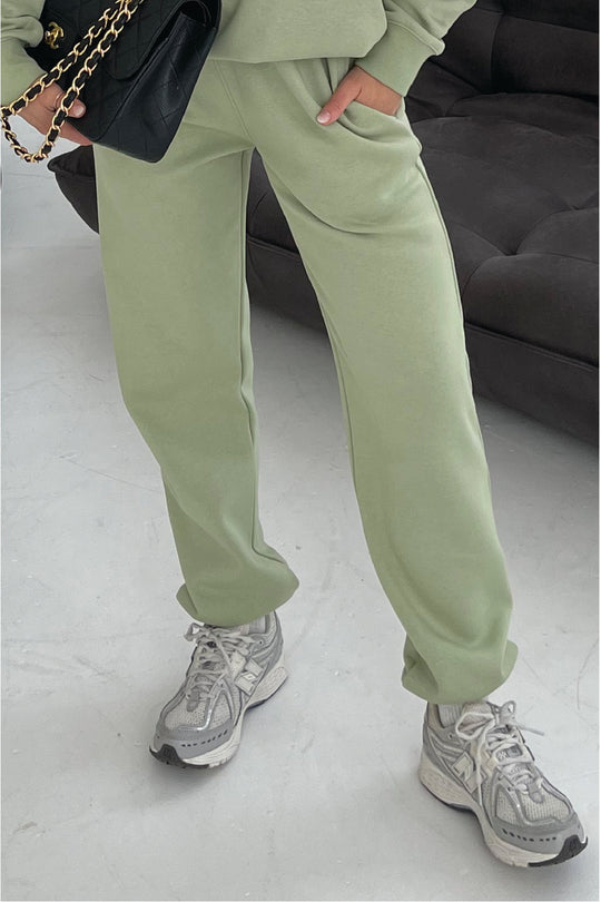 Glamify basics relaxed sage jogger