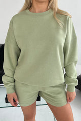 Glamify Premium Essential Relaxed Sage Sweatshirt Sweater