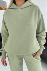 Glamify Premium Essential Sage Relaxed Hoodie Hoodie