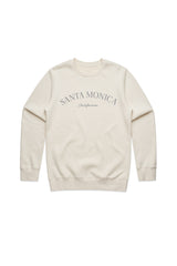 Santa Monica embroidered ecru sweater