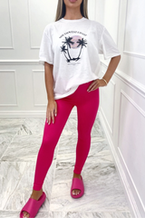 Southwest Coast White Oversized Tee Tshirt