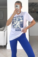 Jadore Floral Box Printed Tee & Legging Coord Loungewear