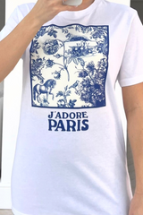 Jadore Floral Box Printed Tee & Legging Coord Loungewear