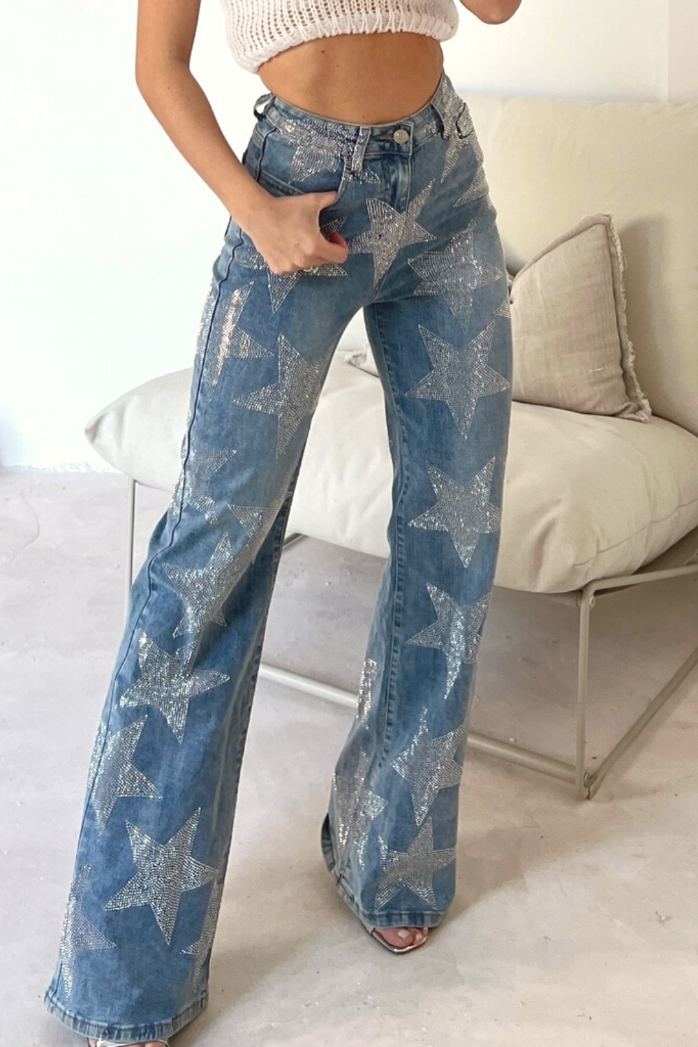 Silver bell 2025 bottom jeans