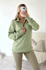 Kallie sage 3/4 sweater and legging set