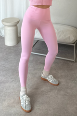 Grace Baby Pink Seamless Leggings Activewear