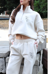 CONTENT CLIQUE IVORY SWEATPANTS
