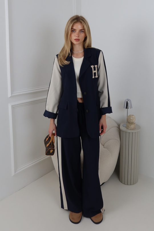 FREDDY NAVY BLAZER &  PANTS SET