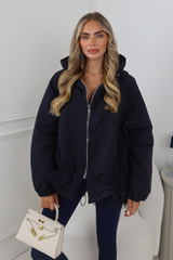 SAILOR NAVY LACE TRIM JACKET
