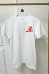 Aperol spritz white printed T-shirt