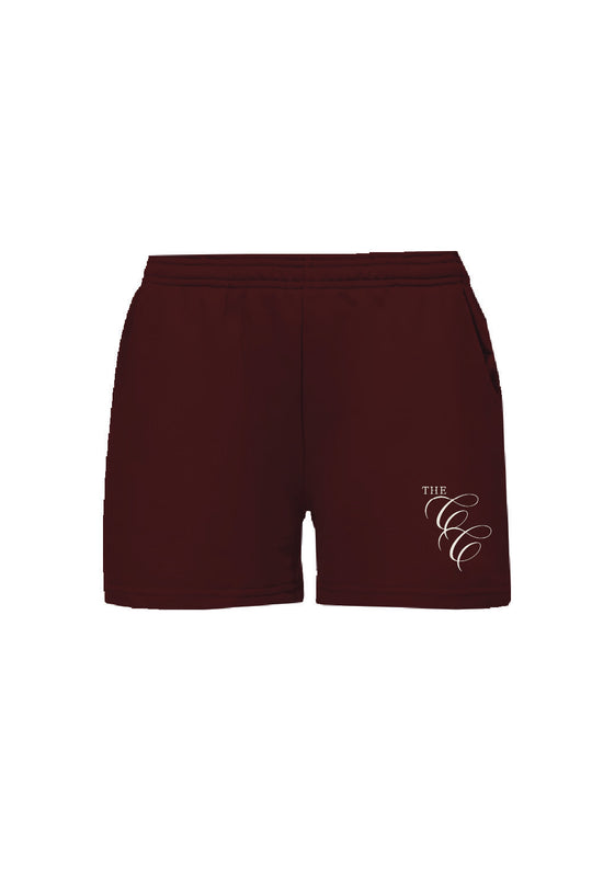 CONTENT CLIQUE BURGUNDY SHORTS
