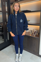 Glamify navy buttery soft legging