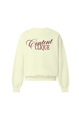 CONTENT CLIQUE LEMON LOGO SWEATSHIRT