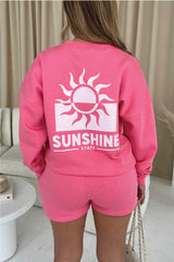 Sunshine State Pink Lemonade PREMIUM loungewear set