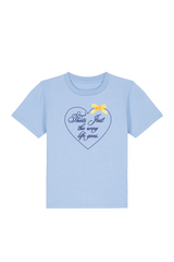 Mini That's just the way life goes blue printed t-shirt