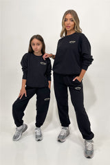 Mini Social Club Black Joggers