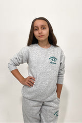 Mini Athleisure Grey Crew New Sweater