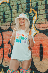 Missing in action faded bone heavyweight printed t-shirt