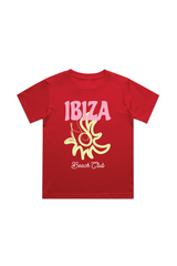 Mini Ibiza red printed premium t-shirt