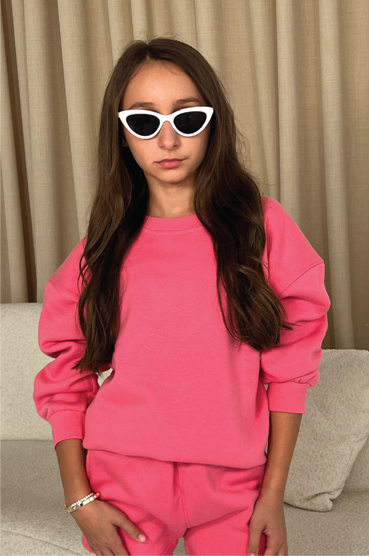 Mini pink lemonade premium essential sweater