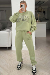 Saint sage printed sweater loungewear set