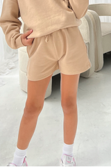 Mini girls stone premium essential shorts