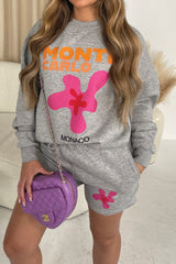 Monte Carlo Grey PREMIUM loungewear set