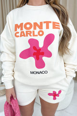 Monte Carlo Ecru PREMIUM loungewear set