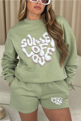 Summer of Love sage PREMIUM loungewear set