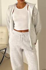 GeGe white embroidered ribbed vest