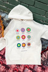 Protected Ecru premium printed hoodie