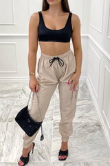 Vibe stone cargo trousers