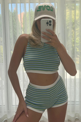 LOVE stone & green embroidered cap